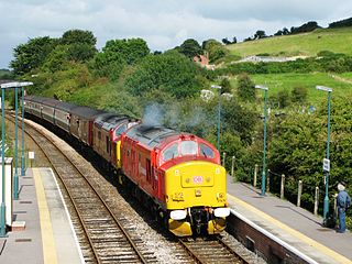 <span class="mw-page-title-main">Heart of Wessex Line</span> Railway line in England