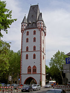 Wood Tower tower in Mainz, Germany