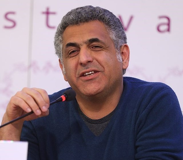 Haghighi at the 2016 Fajr Film Festival