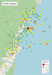 Map of 2018 Hualian earthquake.svg