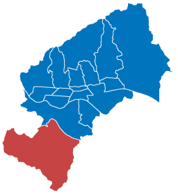 Map of Brezovica District (Zagreb).svg