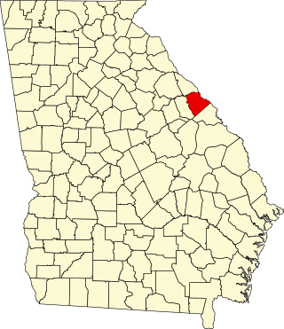 <span class="mw-page-title-main">National Register of Historic Places listings in Columbia County, Georgia</span>