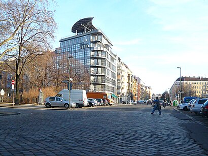 So kommt man zu der Marchlewskistraße mit den Öffentlichen - Mehr zum Ort Hier