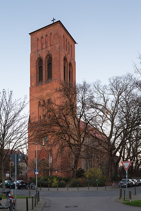Marienkirche church Marschnerstrasse Nordstadt Hannover Germany 