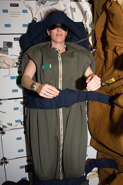 File:Megan McArthur in her sleeping bag.jpg