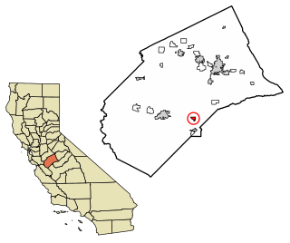 <span class="mw-page-title-main">Dos Palos Y, California</span> Census-designated place in California, United States