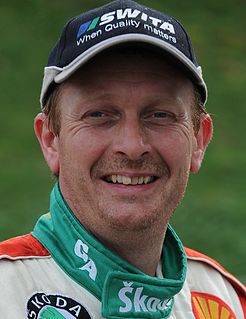 Michael Jernberg Swedish rallycross driver