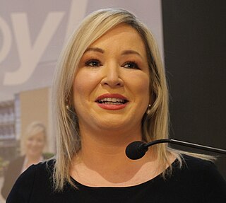 <span class="mw-page-title-main">Michelle O'Neill</span> First Minister of Northern Ireland since 2024