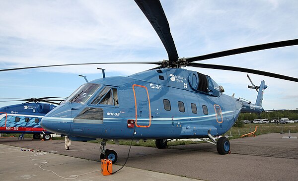 Mi-38 powered by Klimov TV7-117