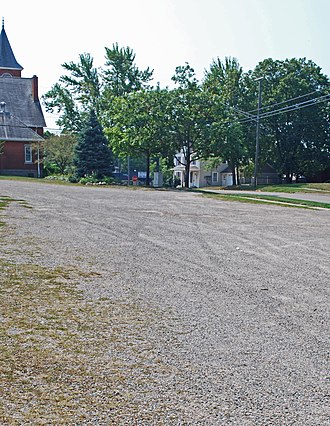 Location of Miller-Walker House Miller-Walker House Saline MI DEMOLISHED.JPG