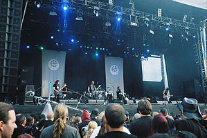 Ministry na festivalu Mera Luna v roce 2006