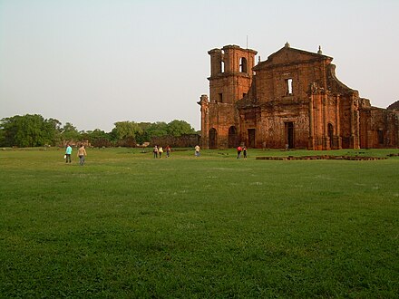 The São Miguel das Missões historic 18th century Jesuit mission is just under 500km from Porto Alegre (a little over 7 hours by car).
