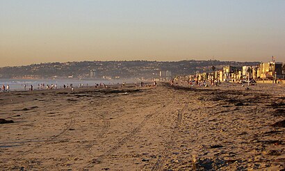 Cómo llegar a Mission Beach, California en transporte público - Sobre el lugar