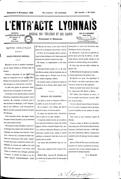 Fichier:Monavon - À l’auteur de la symphonie alpestre, paru dans L’Entr’acte lyonnais, 08 novembre 1868.djvu