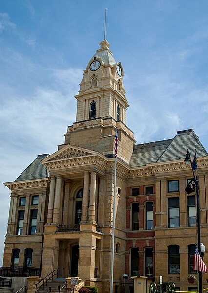 County Courthouse in Crawfordsville