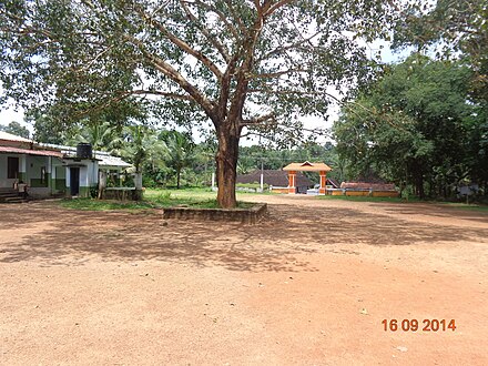 Moozhikulangara temple Moozhikulangara devi temple view.JPG