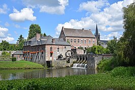 Watermolen van de voormalige abdij