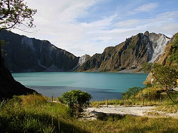 Llyn Pinatubo, y Philipinau