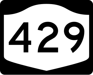 <span class="mw-page-title-main">New York State Route 429</span> State highway in Niagara County, New York, US