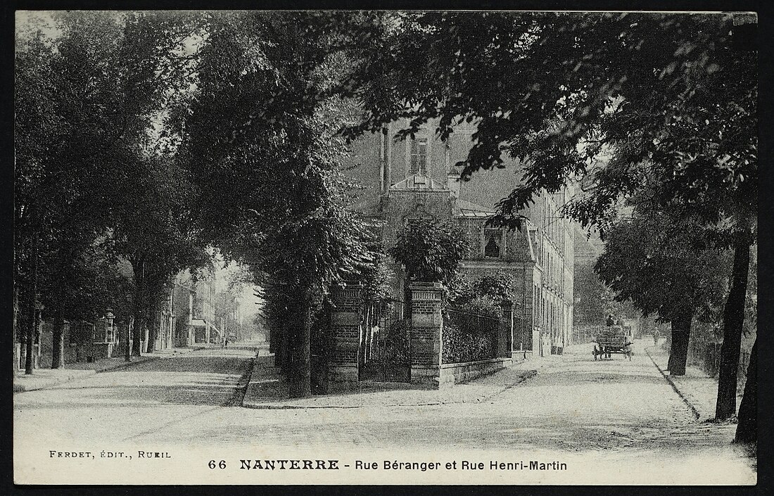 Rue Béranger (Nanterre)