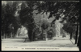 Illustrasjonsbilde av artikkelen Rue Béranger (Nanterre)