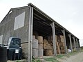 The hay barn at Nettlecombe Farm, Nettlecombe, Isle of Wight.