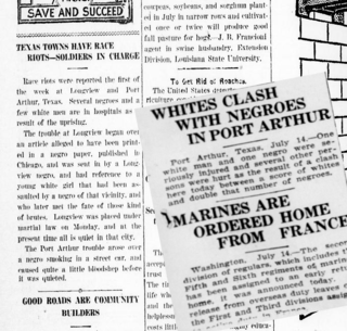 <span class="mw-page-title-main">Port Arthur riot 1919</span>