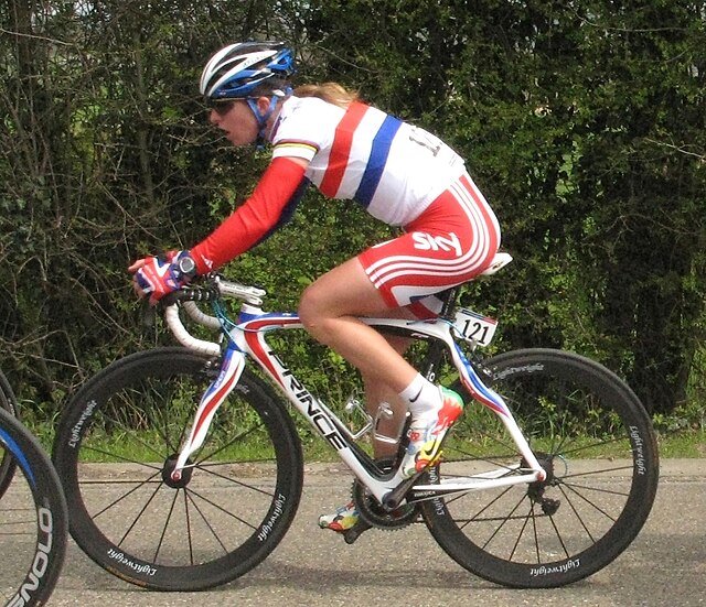 Nicole Cooke – seen here a year before in the Flèche Wallon, Belgium – accused the organisers of sexism