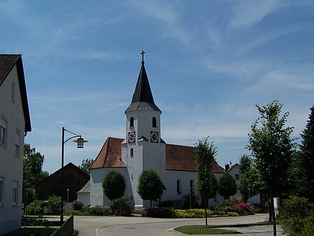 Niederwinkling Waltendorf Kirche Sankt Peter und Paul