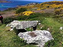 Obadiah's grave, view west-northwest Obadiah's Barrow (geograph 3451980).jpg