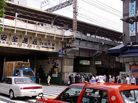 Illustrasjonsbilde av seksjonen Okachimachi Station