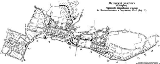 Okhtensky-sivusto (esikaupunki)