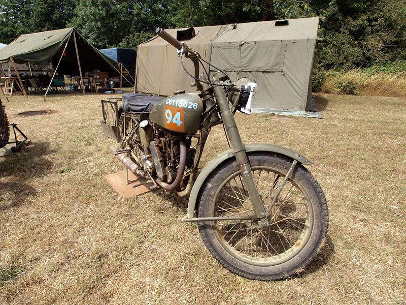 File:Old military Matchless motorcycle, C6115626 pic1.JPG