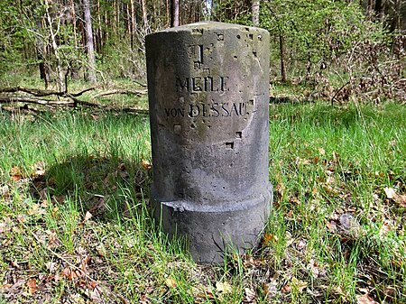 Oranienbaum Dessau,Meilenstein