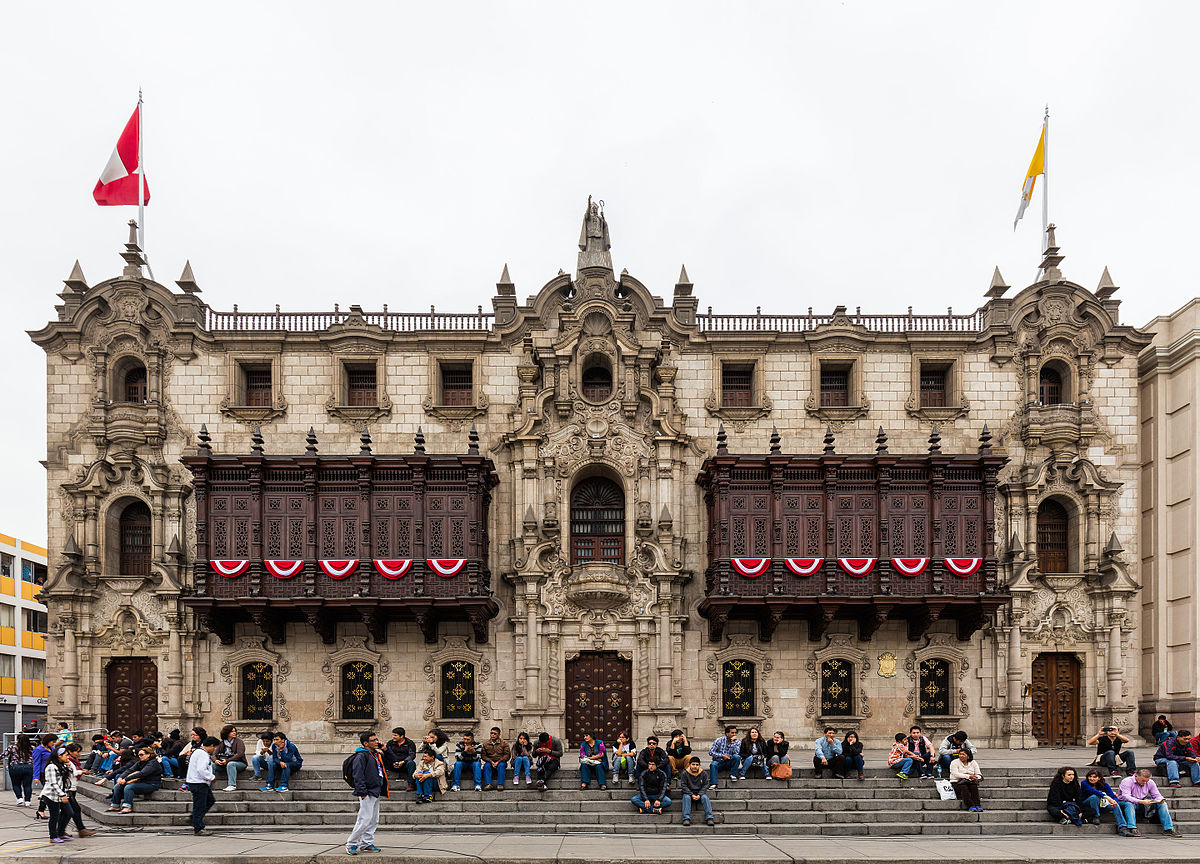 ERZBISCHOFSPALAST LIMA PERU