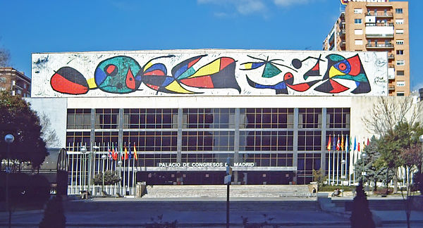 The Congress Palace of Madrid was the first venue of the OTI Song Contest.