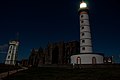 Phare et Abbaye de Saint-Mathieu de nuit