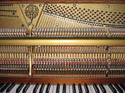 Pianino: Historia, Rodzaje mechanizmów pianinowych, Pedały pianina