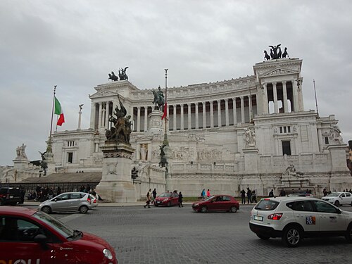 Piazza Venezia in rome