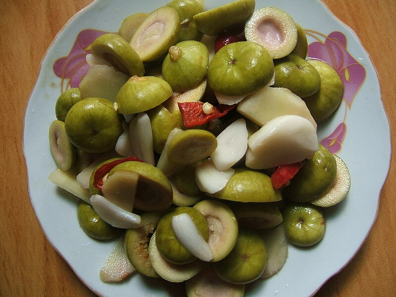 File:Pickled ficus racemosa fruits.jpg