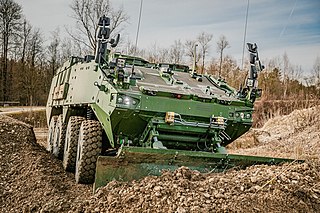 <span class="mw-page-title-main">Mowag Piranha IV</span> Armoured fighting vehicle