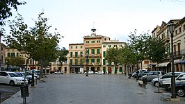 Plaza de España, en Lluchmayor