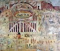 Image 13Wall painting depicting a sports riot at the amphitheatre of Pompeii, which led to the banning of gladiator combat in the town (from Roman Empire)