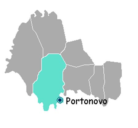 Portonovo mapa