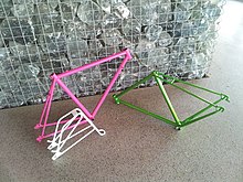 Powder coated bicycle frames and parts Powder Coated Bicycle Parts.jpg