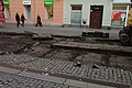 Čeština: Rekonstrukce tramvajové trati ve Štěfánikově ulici na podzim 2014 v Praze English: Reconstruction of tram track in Štefánikova street, Prague, Fall 2014