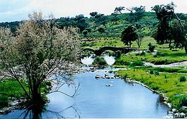 Ponte romano nella Sierra de Cabezas Rubias