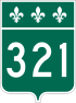 Route 321 shield