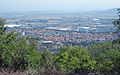 English: View of the northern quarters of Clermont-Ferrand from Blanzat Street [9059] Français : Vue des quartiers nord de Clermont-Ferrand depuis la rue de Blanzat [9059]