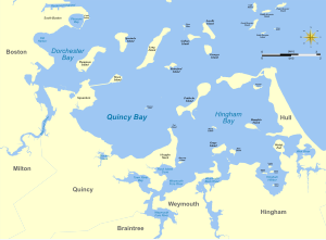 Karte von Quincy Bay